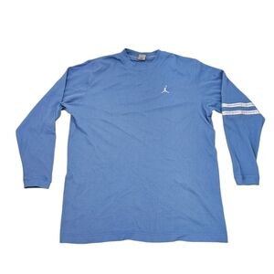 Jordan Men's Long Sleeve Shirt in Sky Blue